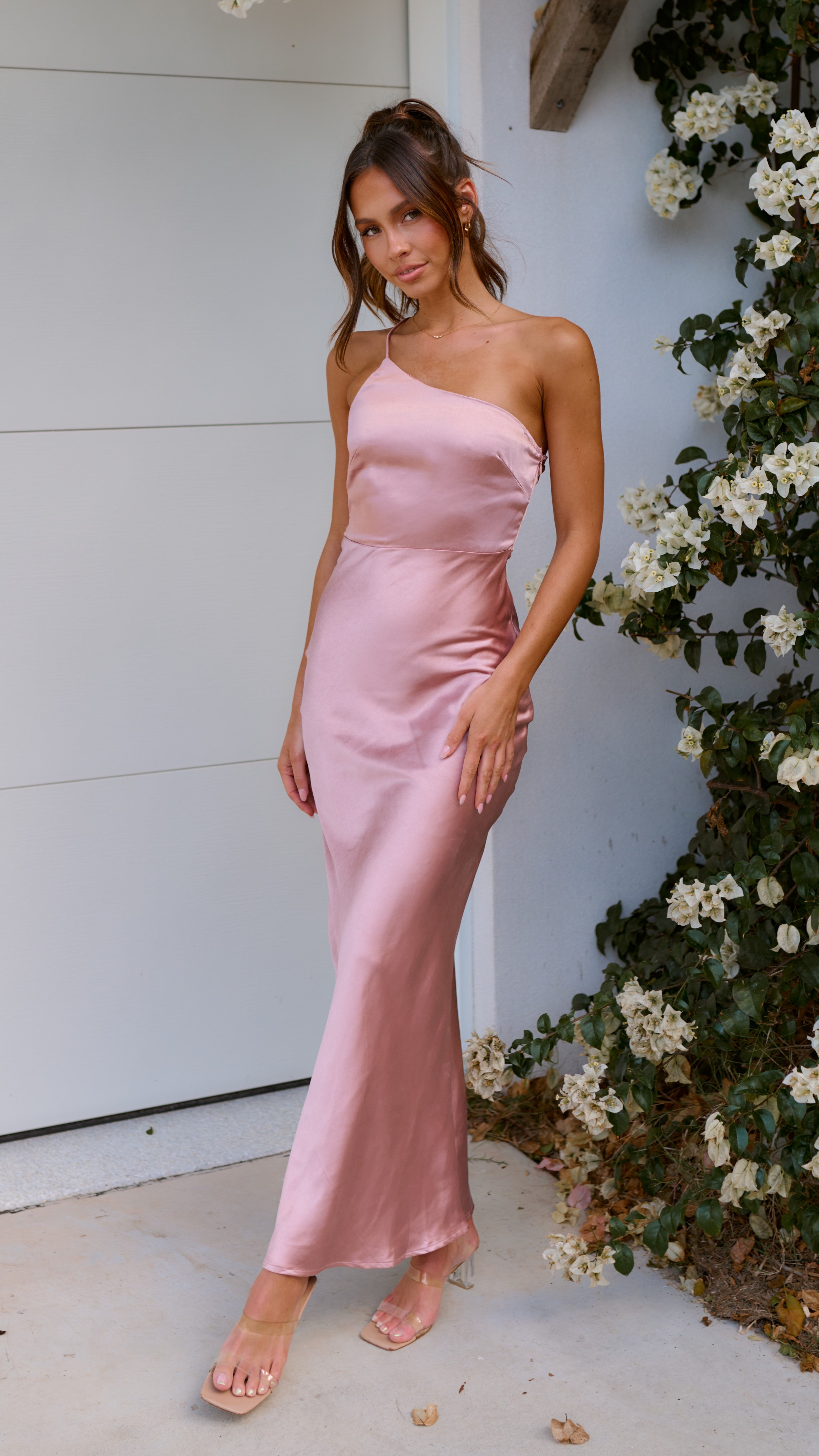Margot Maxi Dress - Dusty Pink