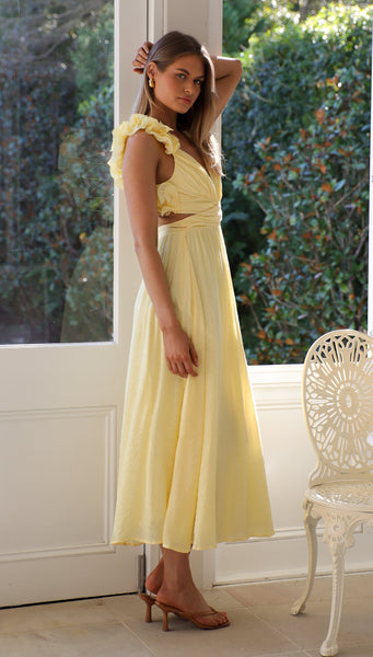 Yellow Marisol Maxi Dress