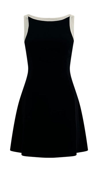 Sicilia Mini Dress (Black)