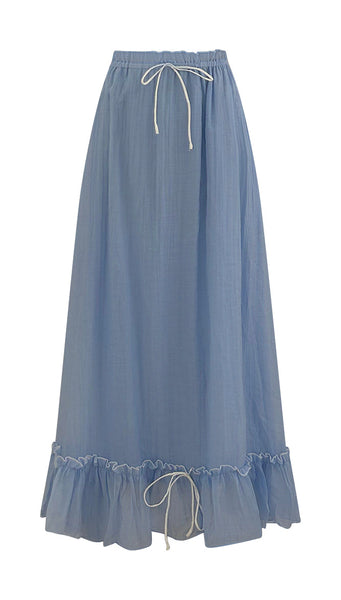 Dorothy Maxi Skirt (Blue)