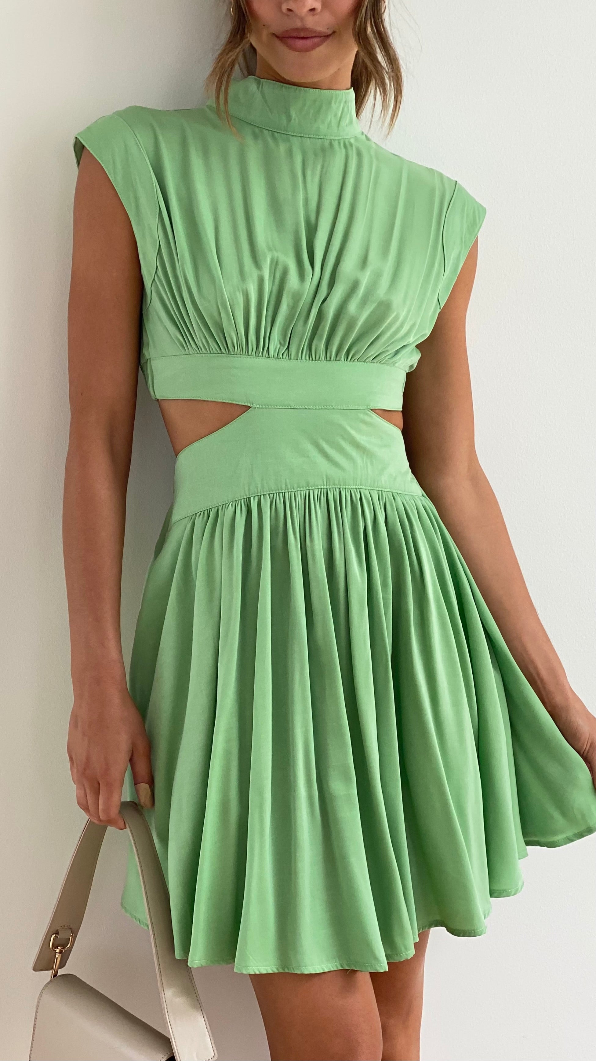 Beatrice Mini Dress - Green