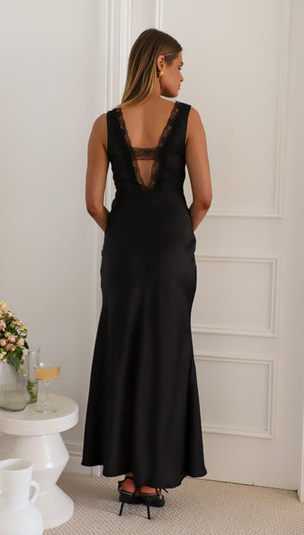 Tempest Maxi Dress (Black)