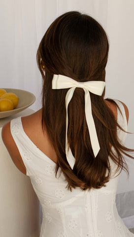 Lucien Hairclip (White)