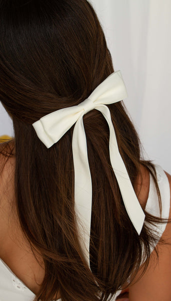 Lucien Hairclip (White)