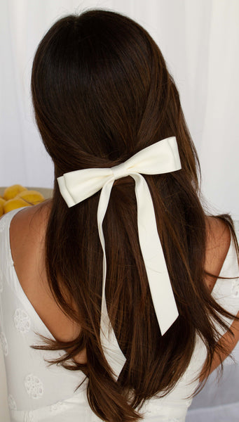 Lucien Hairclip (White)