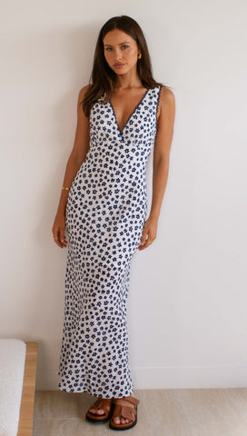 Mirabella Maxi Dress (Navy)