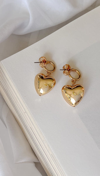 Heart of Gold Earrings