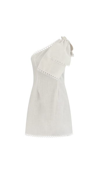 Desiree Mini Dress (White)