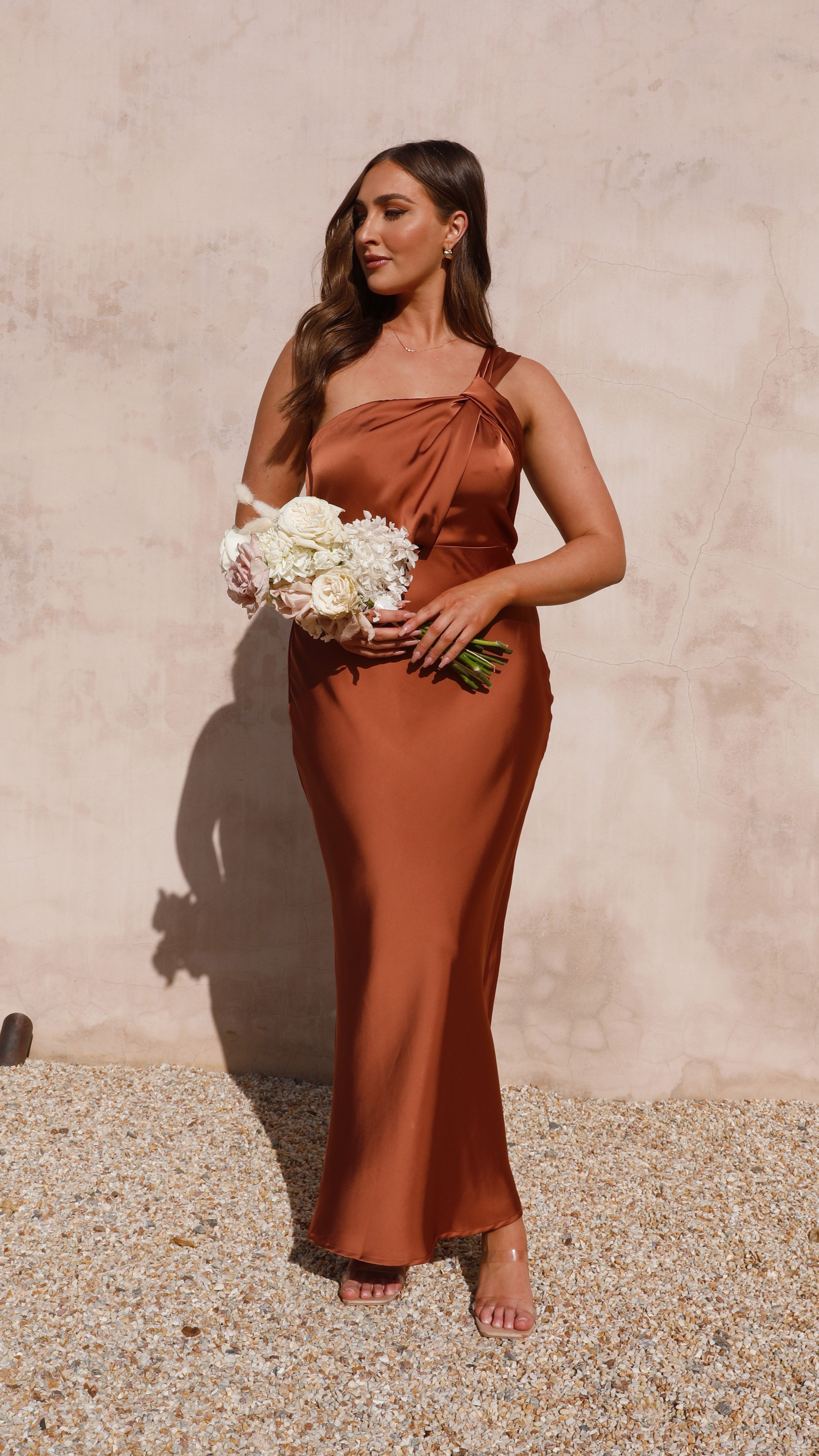 Greta Maxi Dress - Copper