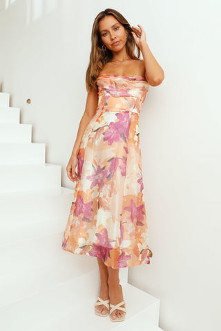 Holiday To You Maxi Dress Floral
