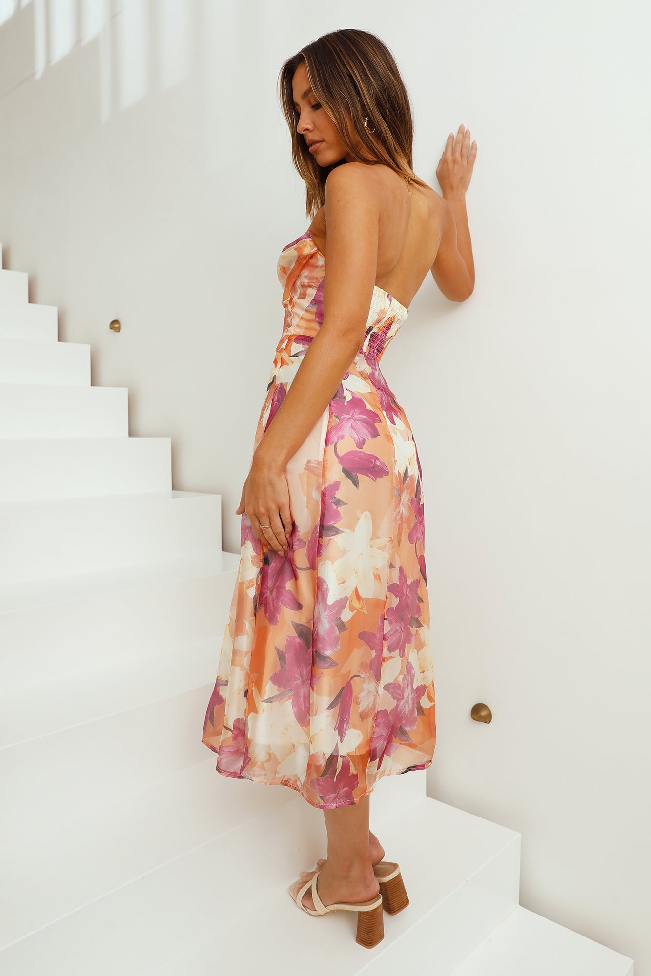 Holiday To You Maxi Dress Floral