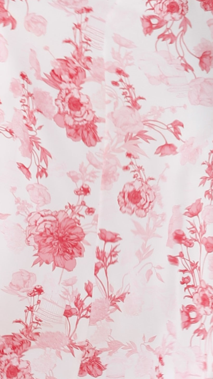 Chera Maxi Dress - Pink Floral