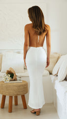 Serein Maxi Dress (White)