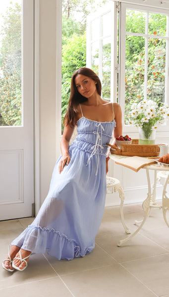 Marlowe Maxi Dress (Blue)