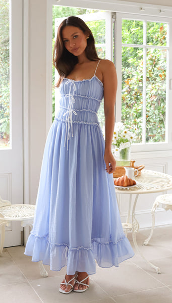 Marlowe Maxi Dress (Blue)