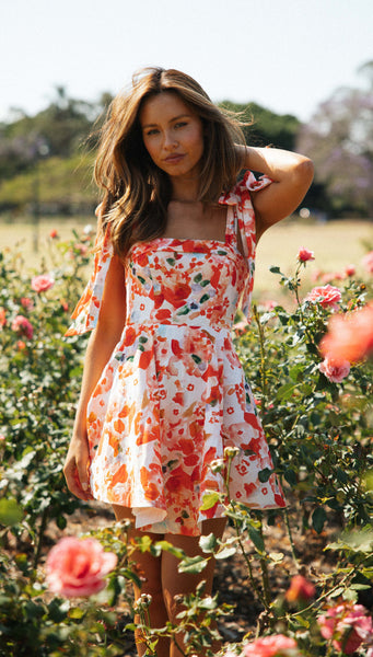 Edin Mini Dress (floral)