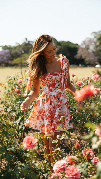 Edin Mini Dress (floral)