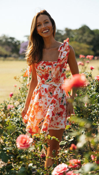 Edin Mini Dress (floral)