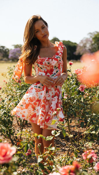 Edin Mini Dress (floral)