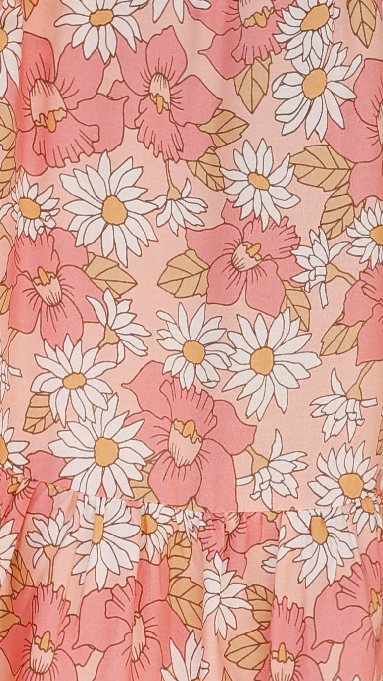Montana Mini Dress  - Juliets Garden Print