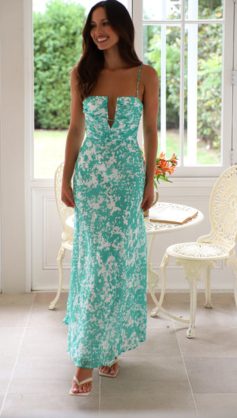 Silvester Maxi Dress (Green)