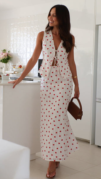 Valentine Maxi Skirt