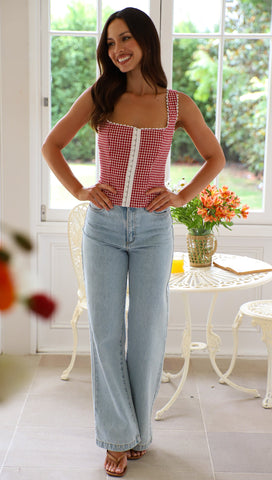 Maison Top (Gingham)