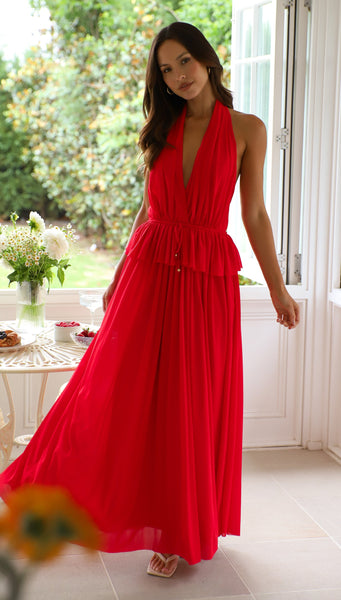 Estila Maxi Dress (Red)