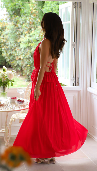 Estila Maxi Dress (Red)