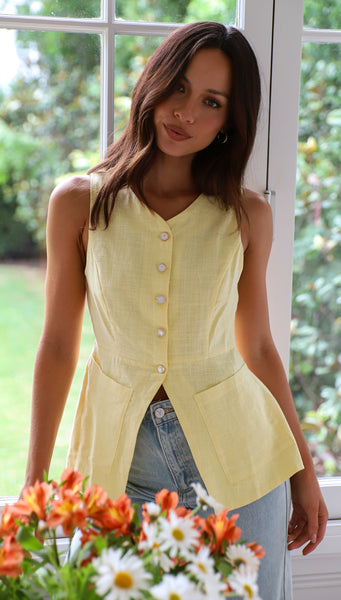 Sloane Top (Lemon)