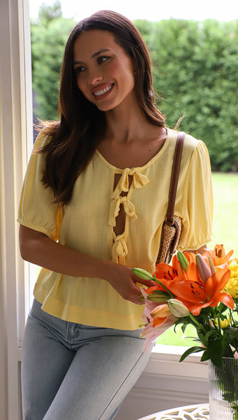 Ariana Top (Summer Yellow)