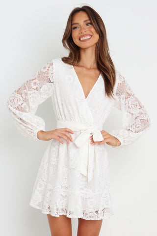 Aria Dress - White