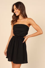 Nandita Mini Cutout Dress - Black