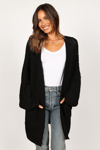 Leyonie Cardigan - Black