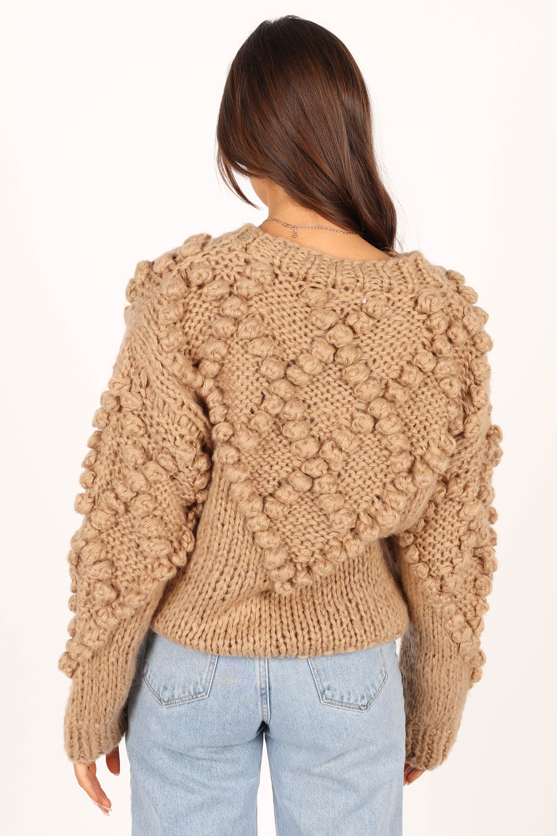 Vida Knit Sweater - Beige