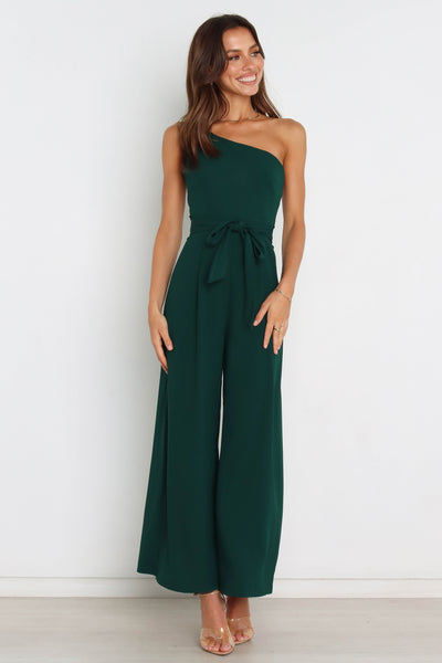 Leyton Jumpsuit - Emerald