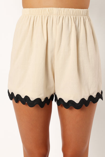 Wilson Short Set - Cream Black