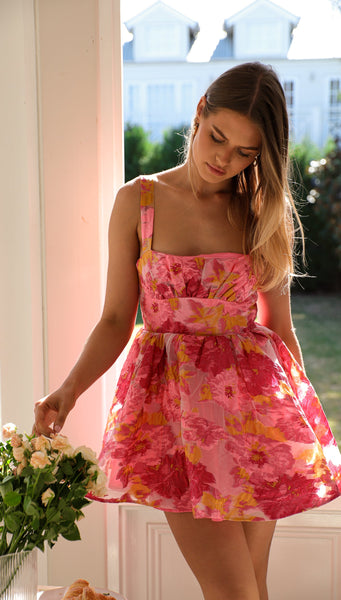 Blooming Flora Mini Dress