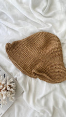 Brown Beach Staw Hat